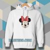 minnie mouse face Hoodie