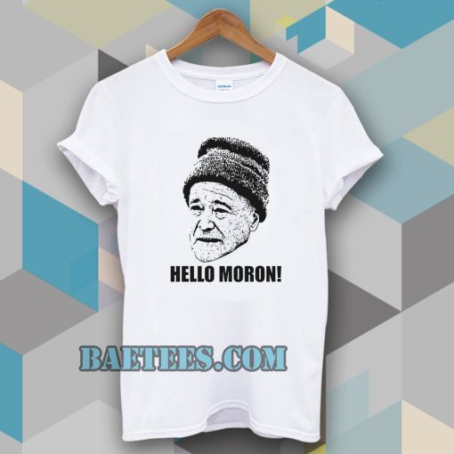 Grumpy Old Men Movie Quote Hello Moron 90s Fan T Shirt TPKJ3