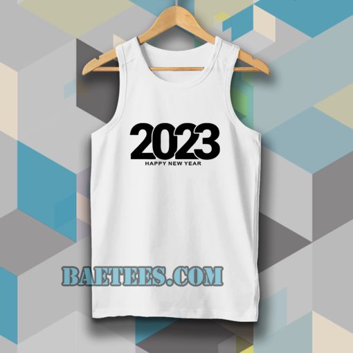 Happy New Year 2023 Calendar Tanktop TPKJ3