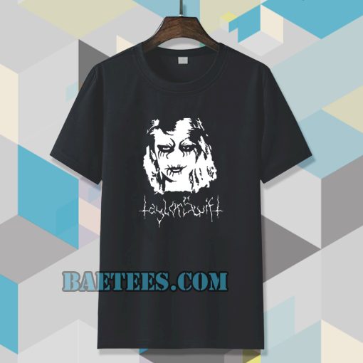 Taylor Swift Black Metal T shirt TPKJ3