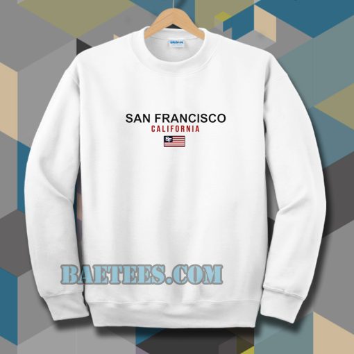 san francisco california sweatshirt TPKJ3