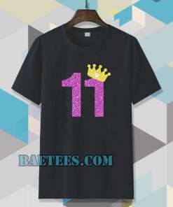 11th Birthday Girl T-Shirt TPKJ3