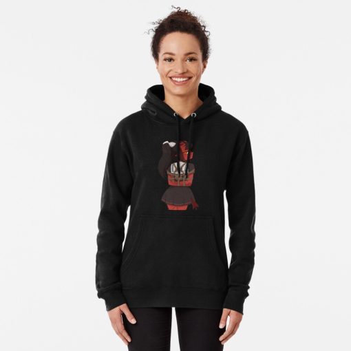 Meru the succubus shibari Pullover Hoodie TPKJ3