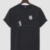 Mens Galaxy Astronaut Print Crew Neck Short Sleeve T-Shirt TPKJ3