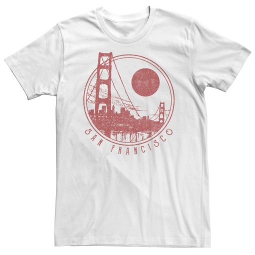 Big & Tall Trendy San Francisco Redux Tee TPKJ3