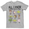 Pixar Toy Story All I Know I Learned From Toy Story Tee TPKJ3