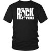 We Will Rock You T Shirt Guitar Rock and Roll TPKJ3