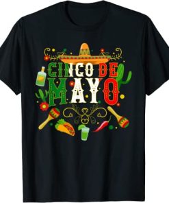 Fiesta Cinco De Mayo T-Shirt TPKJ3