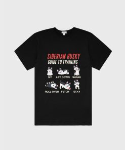 siberian husky guide to training-husky lover T-Shirt TPKJ3