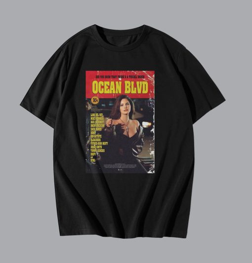 Camiseta Lana Del Rey OCEAN BLVD T Shirt