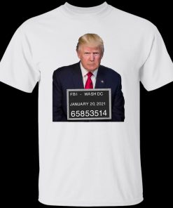 Donald Trump Mugshot Funny Political Unisex T-Shirt