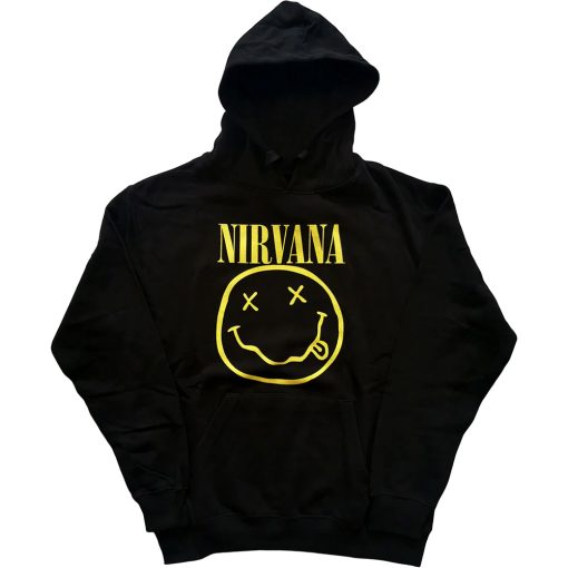 Nirvana Happy Face Hoodie