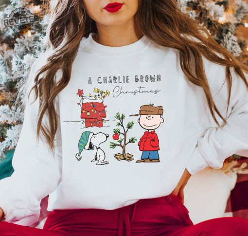 Snoopy Christmas Charlie Brown And Snoopy Sweatshirt