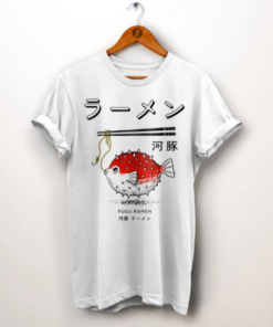 Ramen Shirt Fugu Fish T-shirt HD