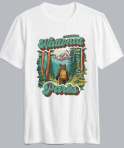 Retro Canada National Parks T-Shirt HD
